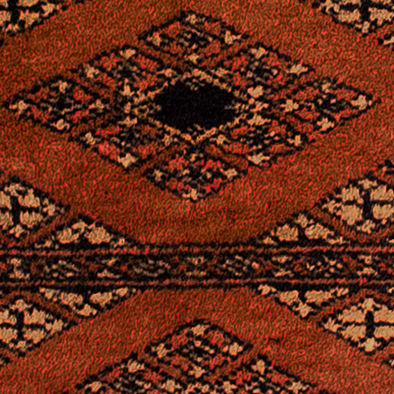 Tappeto Pakistani - 63 x 32 cm - rosso scuro