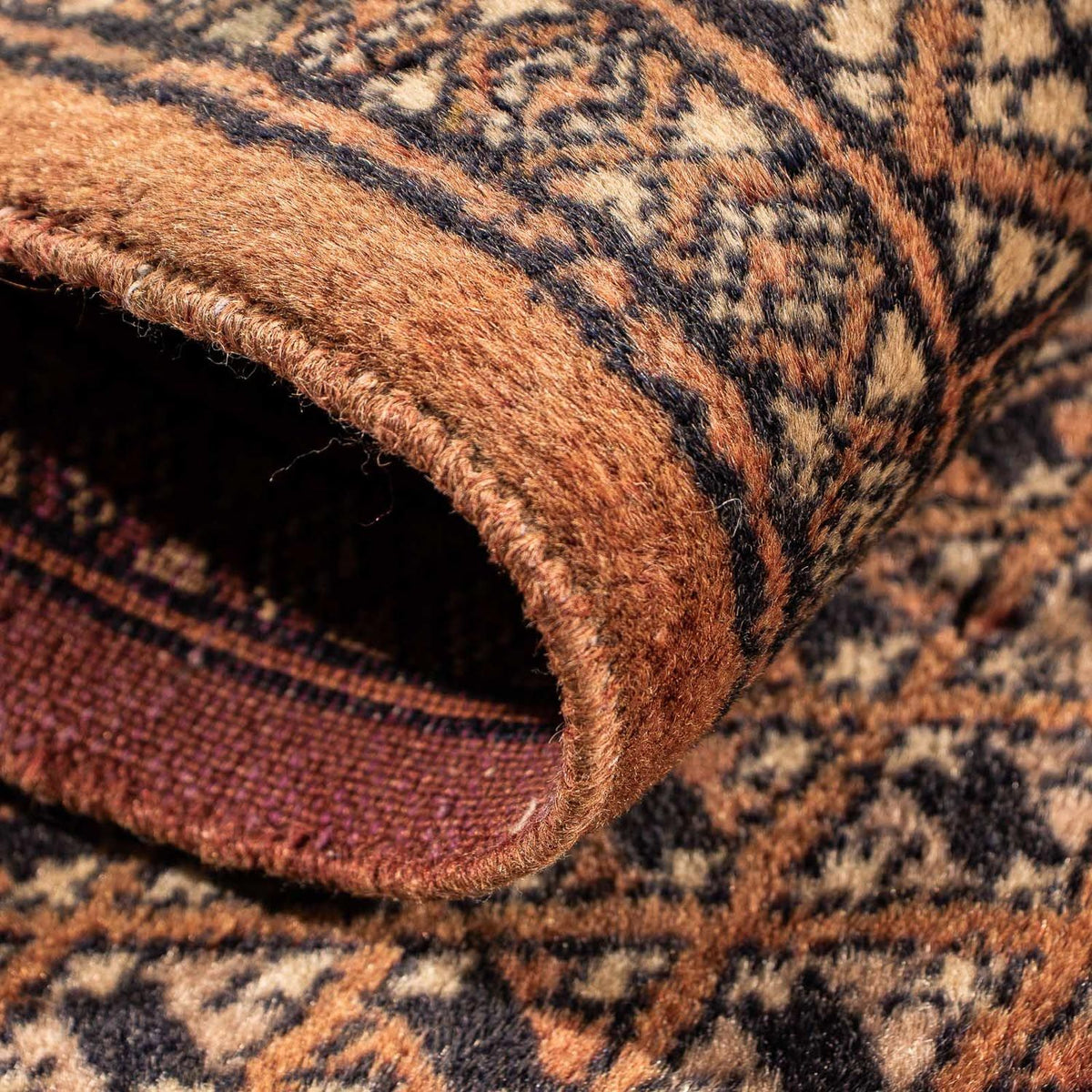 Tappeto Pakistani - 63 x 32 cm - rosso scuro