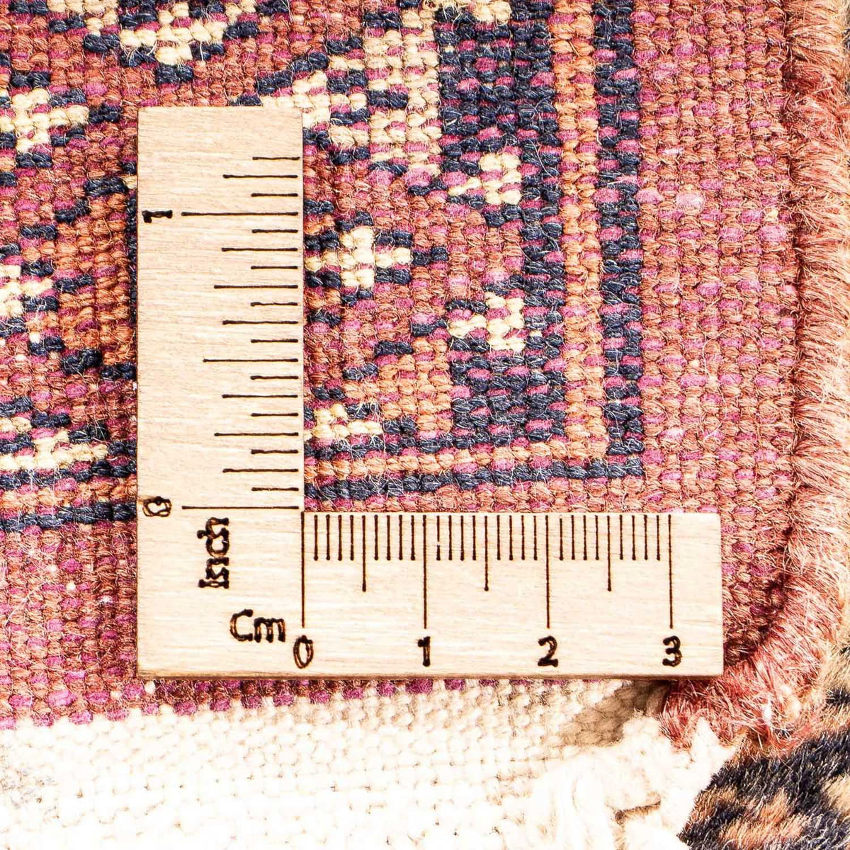 Tappeto Pakistani - 63 x 32 cm - rosso scuro