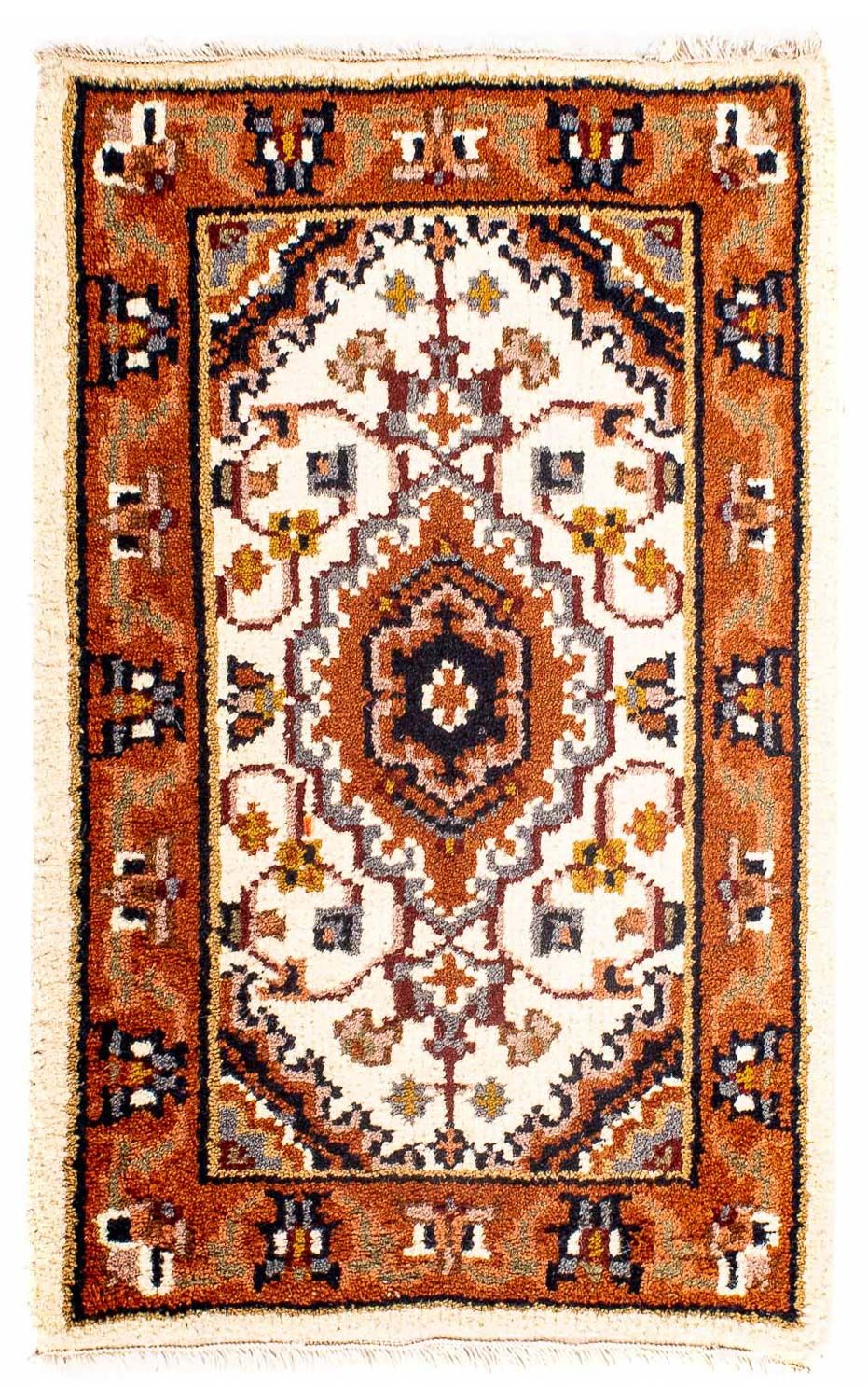 Tappeto orientale - Bidjar - Indo - 90 x 60 cm - beige