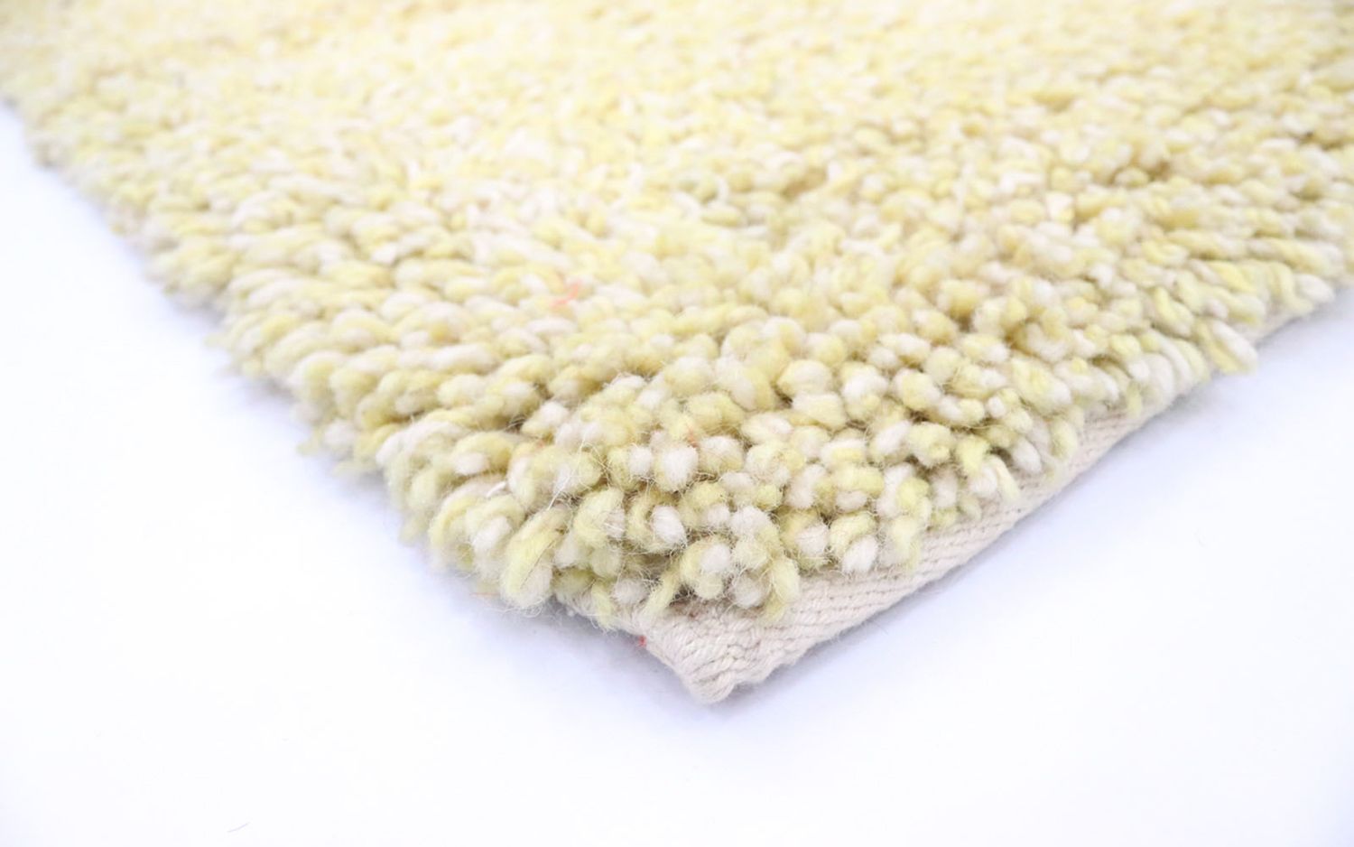 Tappeto a pelo alto - 158 x 90 cm - beige