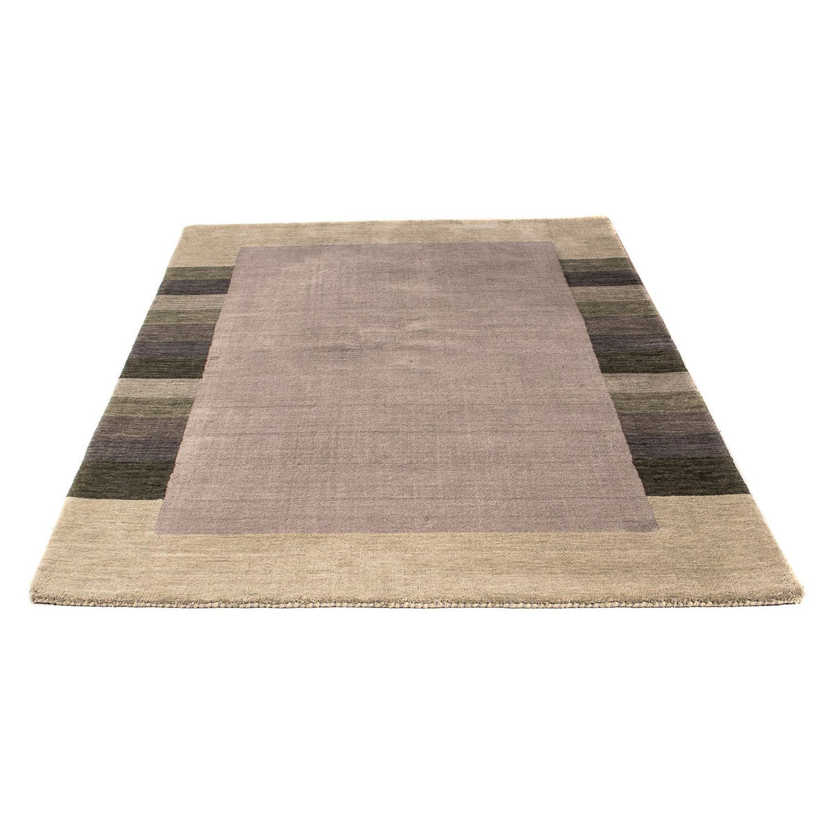 Tappeto Gabbeh - Loribaft Indus - 200 x 140 cm - marrone scuro