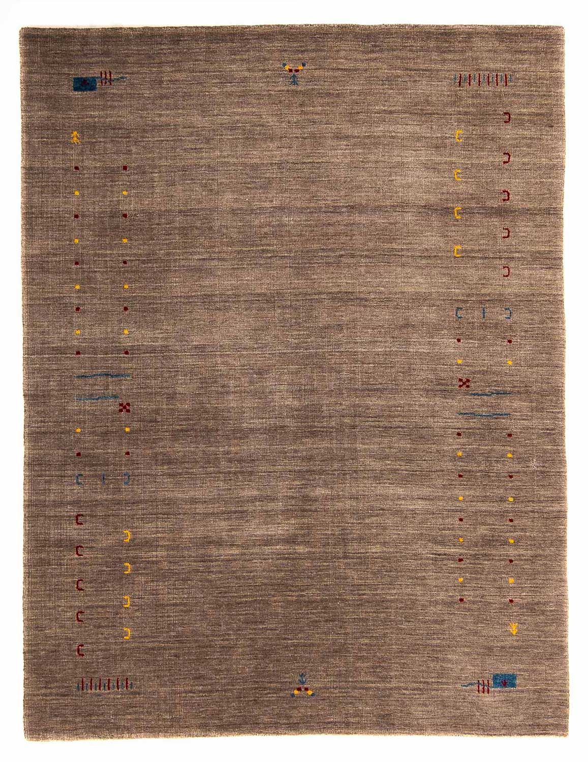 Tappeto Gabbeh - Loribaft Indus - 201 x 144 cm - marrone