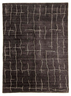 Tappeto Gabbeh - Loribaft Indus - 200 x 142 cm - marrone scuro