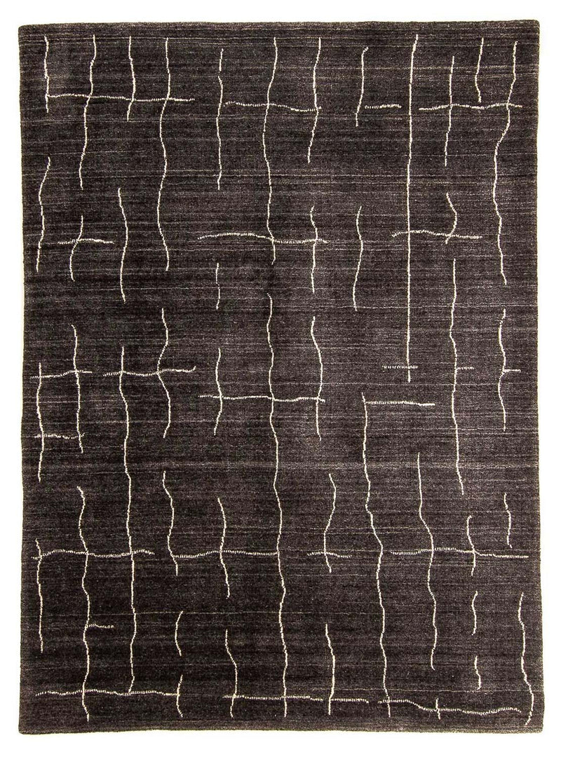Tappeto Gabbeh - Loribaft Indus - 200 x 142 cm - marrone scuro