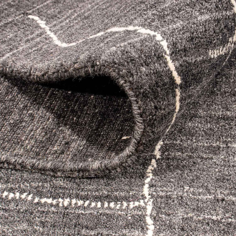 Tappeto Gabbeh - Loribaft Indus - 200 x 142 cm - marrone scuro