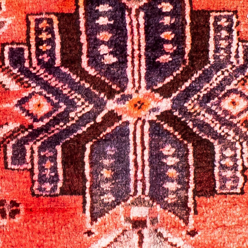 Tappeto Persero - Keshan quadrato  - 107 x 96 cm - rosso chiaro
