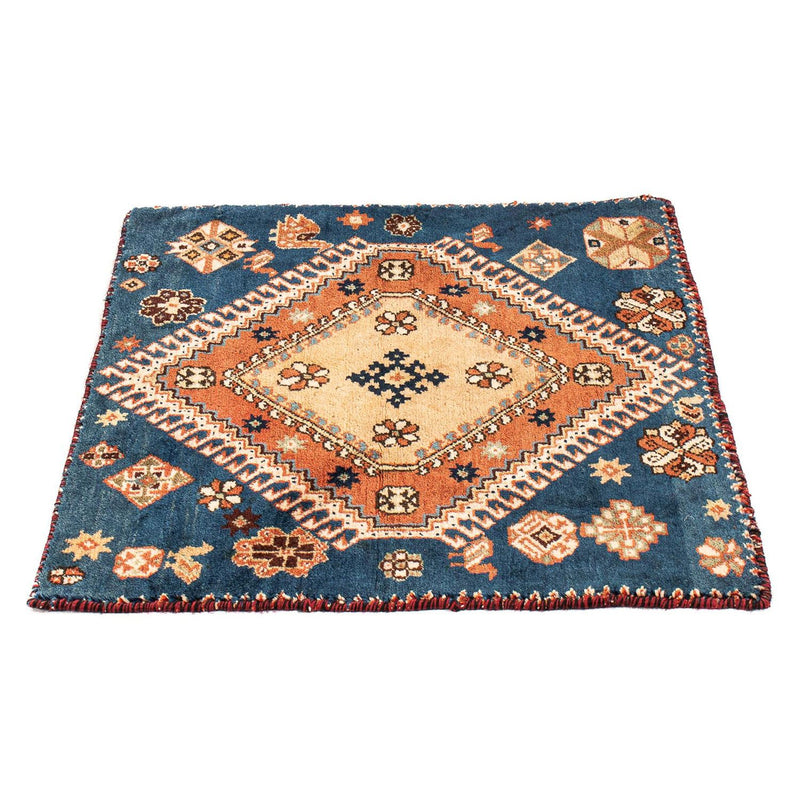 Tappeto Persero - Nomade quadrato  - 70 x 68 cm - blu scuro