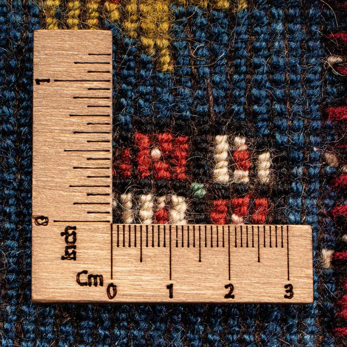 Tappeto Persero - Nomade quadrato  - 70 x 68 cm - blu scuro