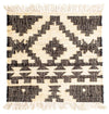 Kilim moderno Tappeto 64x64cm - Tappeto di lana - Quadrato / Beige / 64 x 64 cm Quadrato