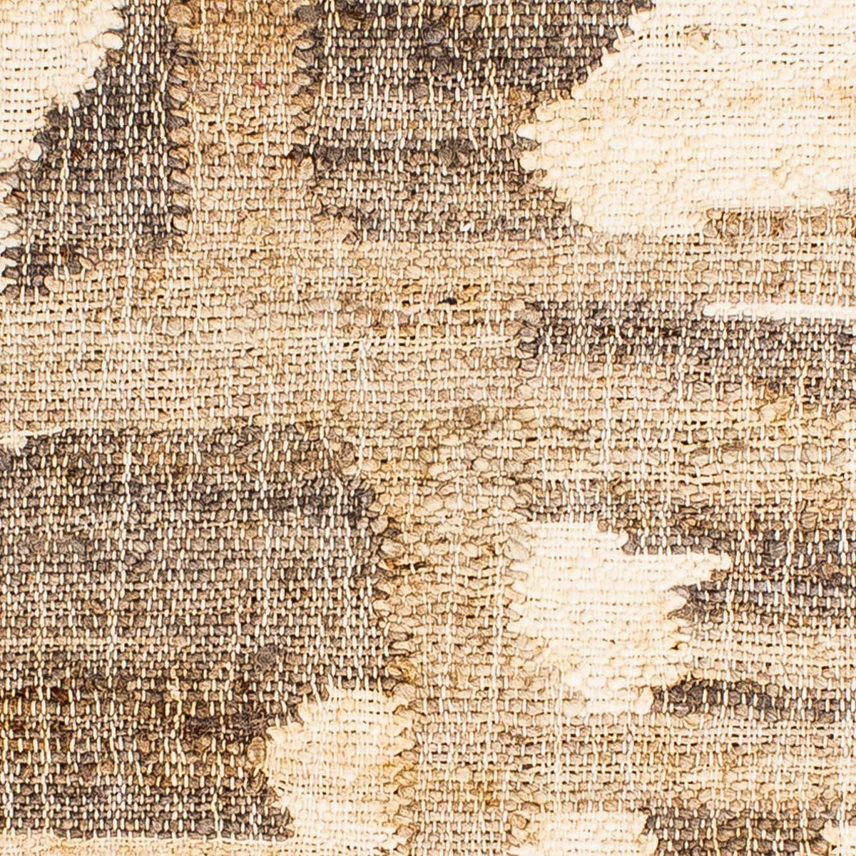 Tappeto Kelim - Tendenza quadrato  - 62 x 61 cm - marrone chiaro