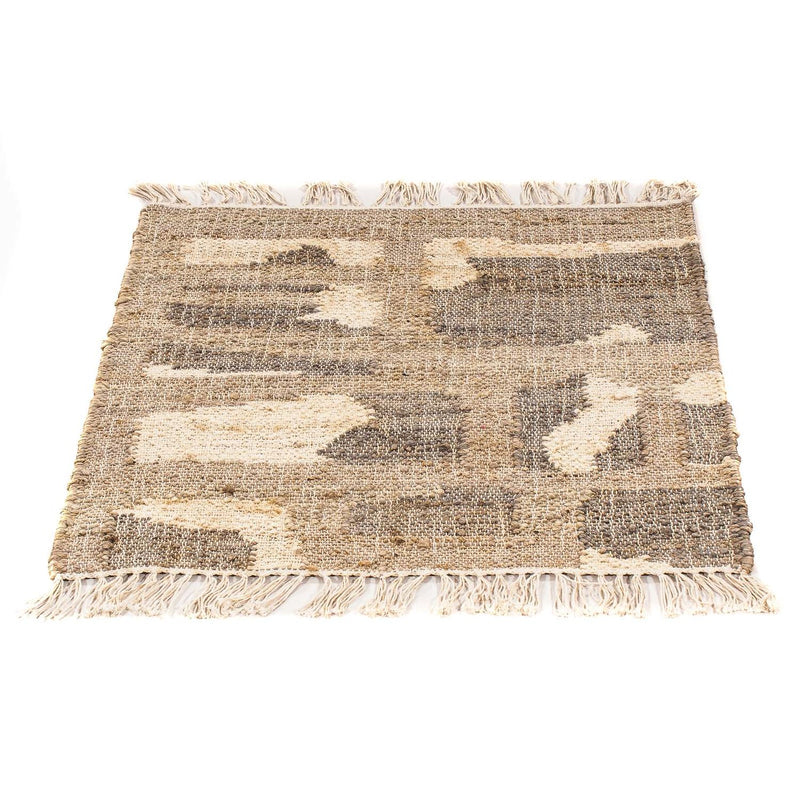 Tappeto Kelim - Tendenza quadrato  - 62 x 61 cm - marrone chiaro