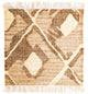 Kilim moderno Tappeto 62x63cm - Tappeto di lana