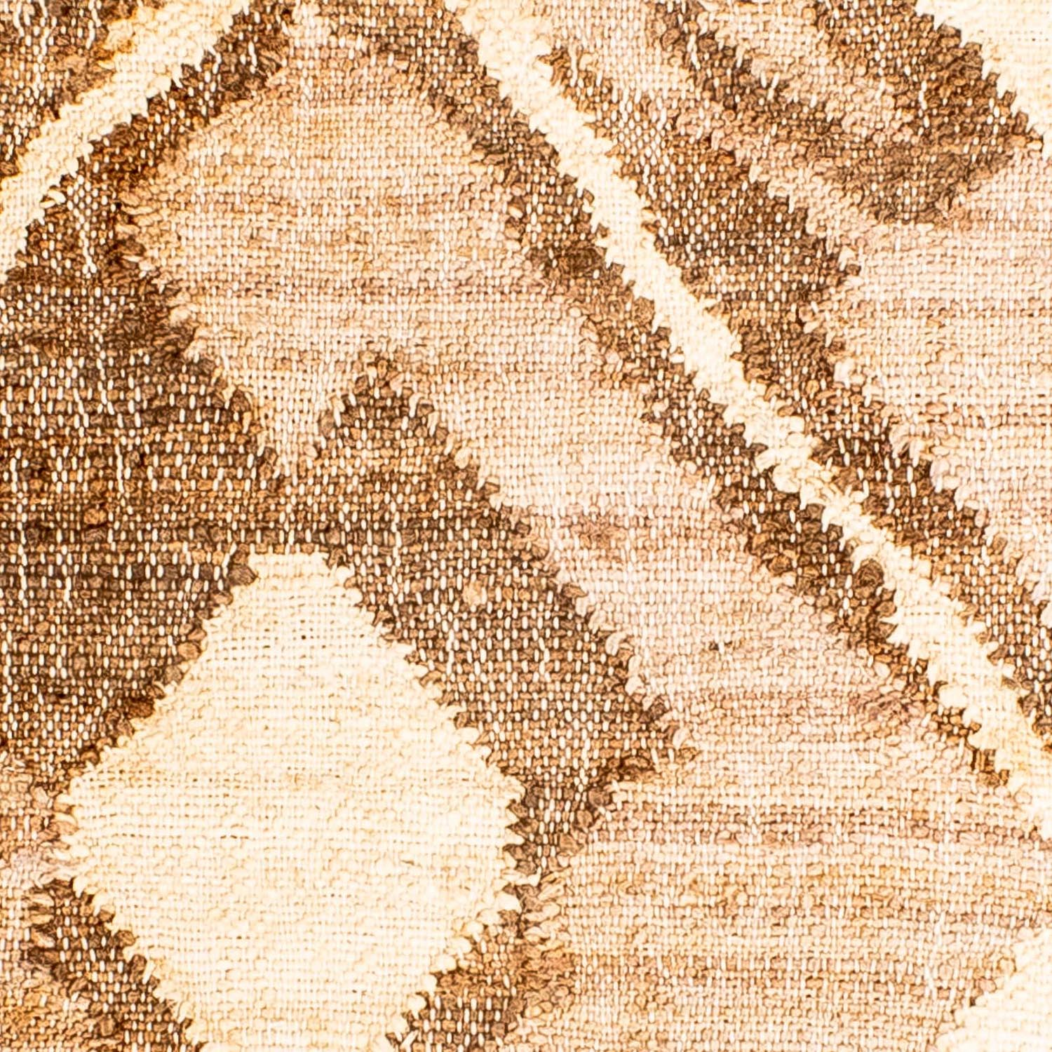 Tappeto Kelim - Tendenza quadrato  - 63 x 62 cm - marrone chiaro