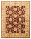 Tappeto Ziegler - 219 x 178 cm - rosso bordeaux