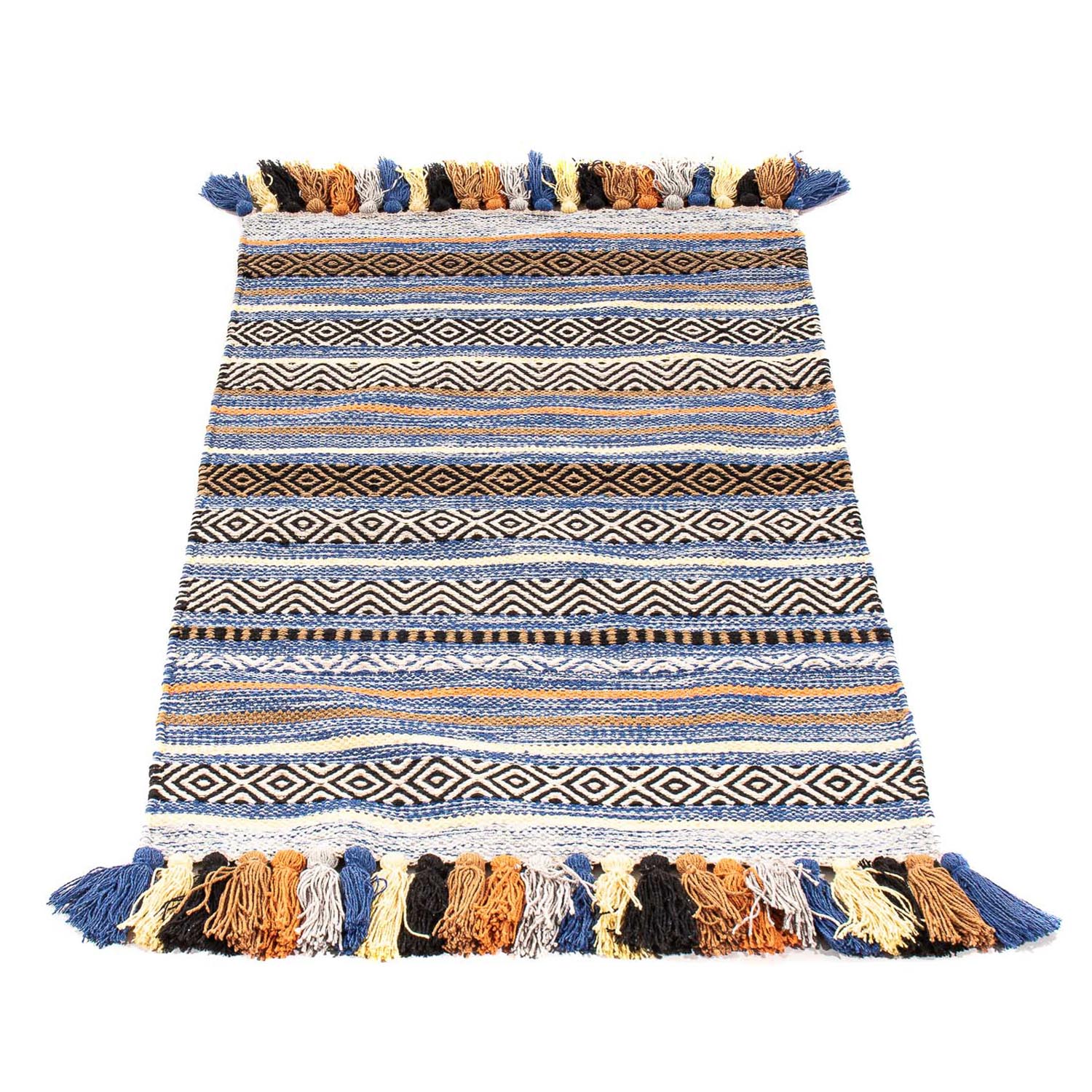 Tappeto Kelim - Tendenza - 94 x 58 cm - multicolore