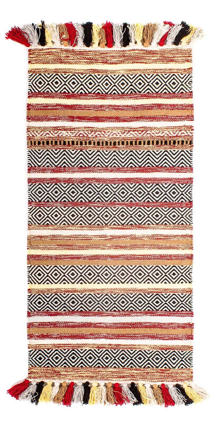Tappeto Kelim - Tendenza - 120 x 58 cm - multicolore