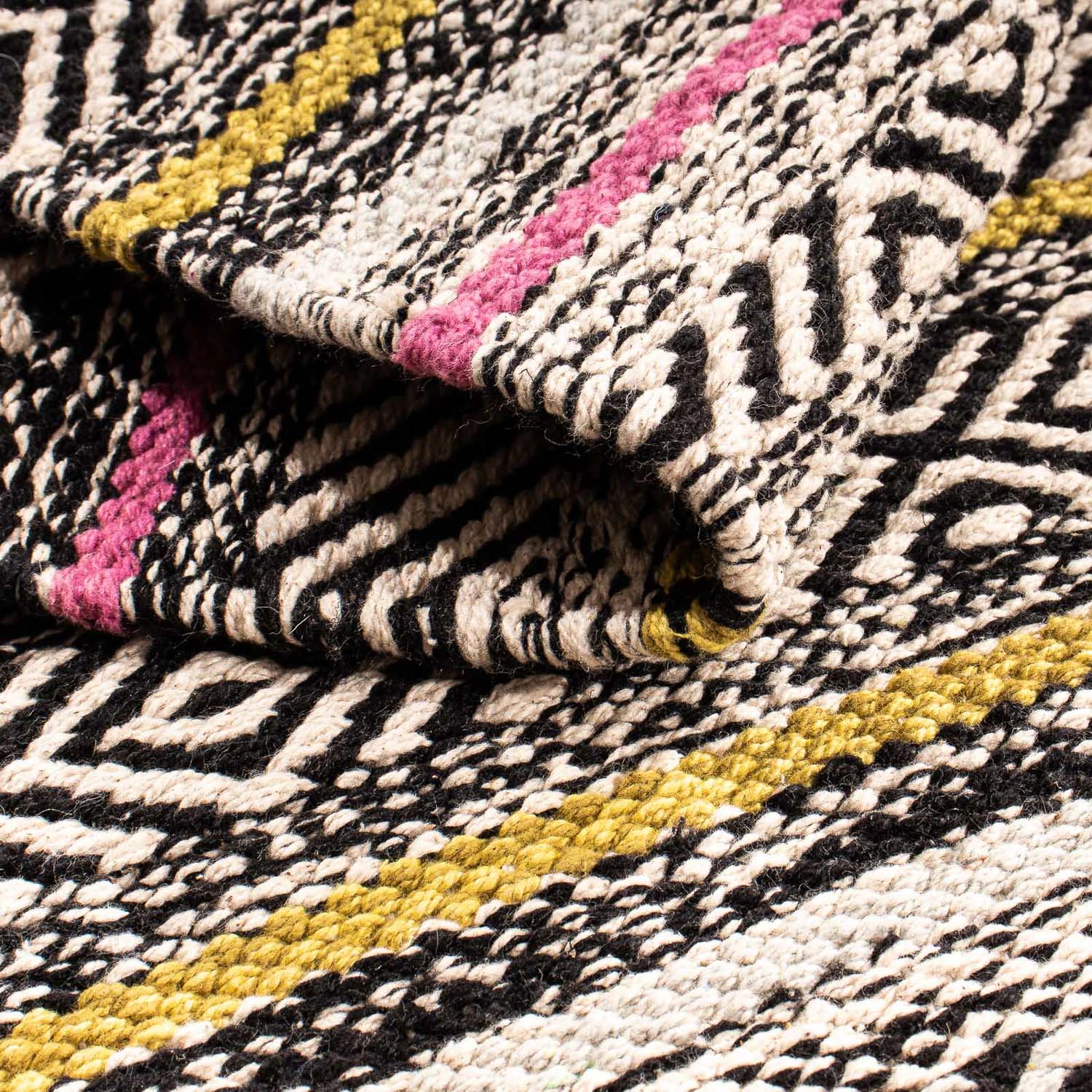 Tappeto Kelim - Tendenza - 90 x 60 cm - multicolore