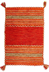 Tappeto Kelim - Tendenza - 90 x 60 cm - rosso