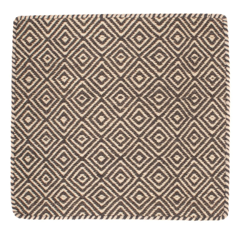 Tappeto Kelim - Tendenza quadrato  - 45 x 45 cm - multicolore