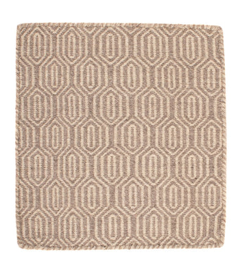 Tappeto Kelim - Tendenza quadrato  - 46 x 45 cm - marrone chiaro