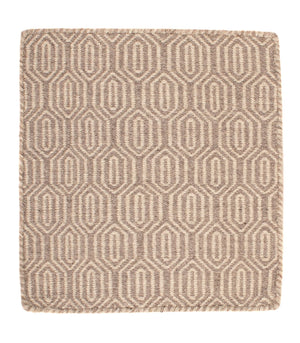Tappeto Kelim - Tendenza quadrato  - 46 x 45 cm - marrone chiaro