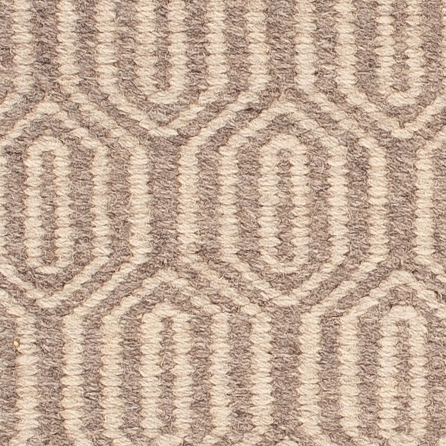 Tappeto Kelim - Tendenza quadrato  - 46 x 45 cm - marrone chiaro