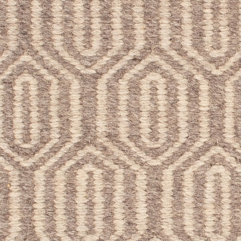 Tappeto Kelim - Tendenza quadrato  - 46 x 45 cm - marrone chiaro