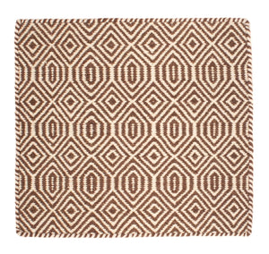Tappeto Kelim - Tendenza quadrato  - 45 x 45 cm - multicolore