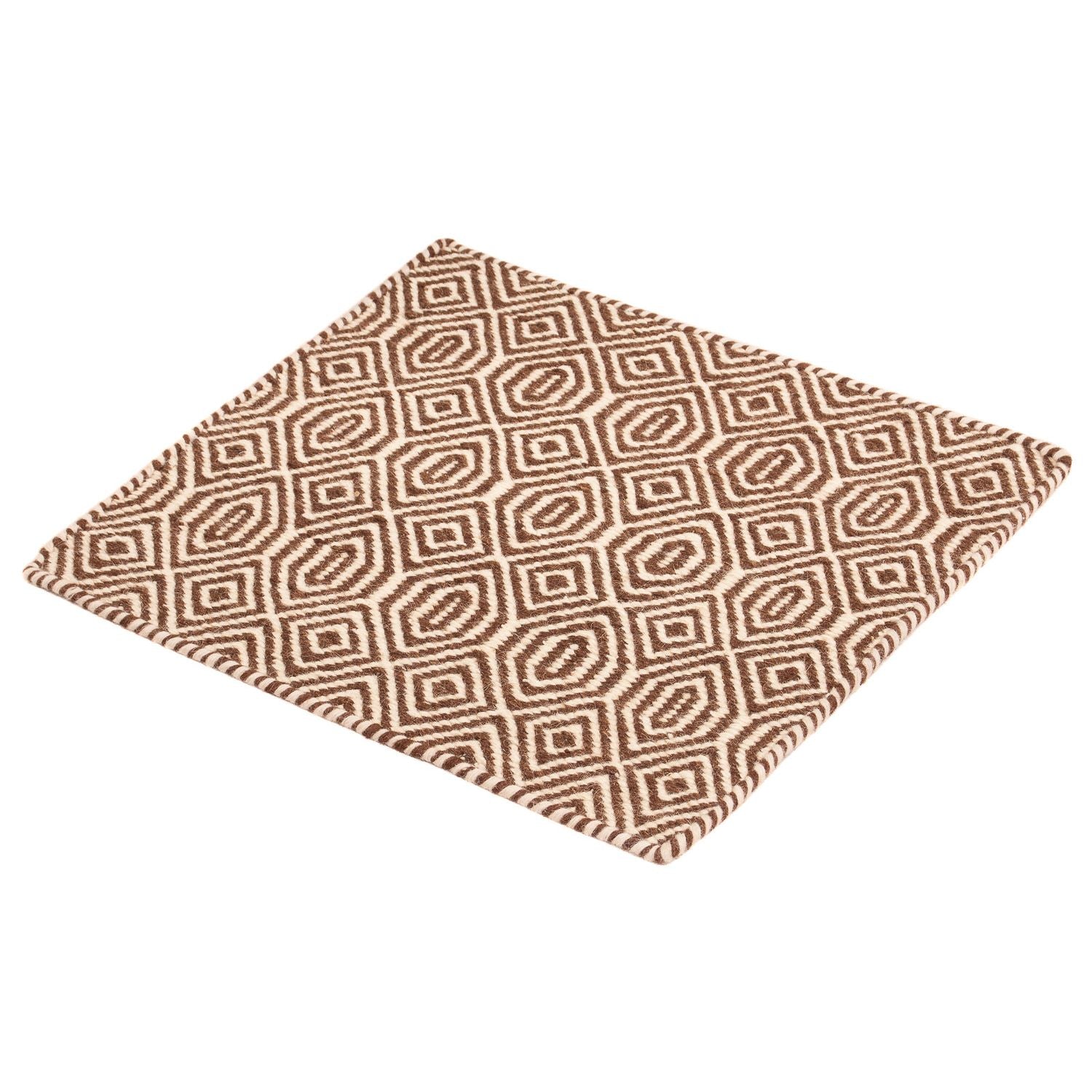 Tappeto Kelim - Tendenza quadrato  - 45 x 45 cm - multicolore