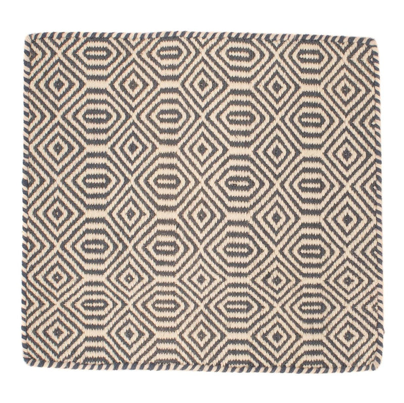 Tappeto Kelim - Tendenza quadrato  - 47 x 44 cm - multicolore