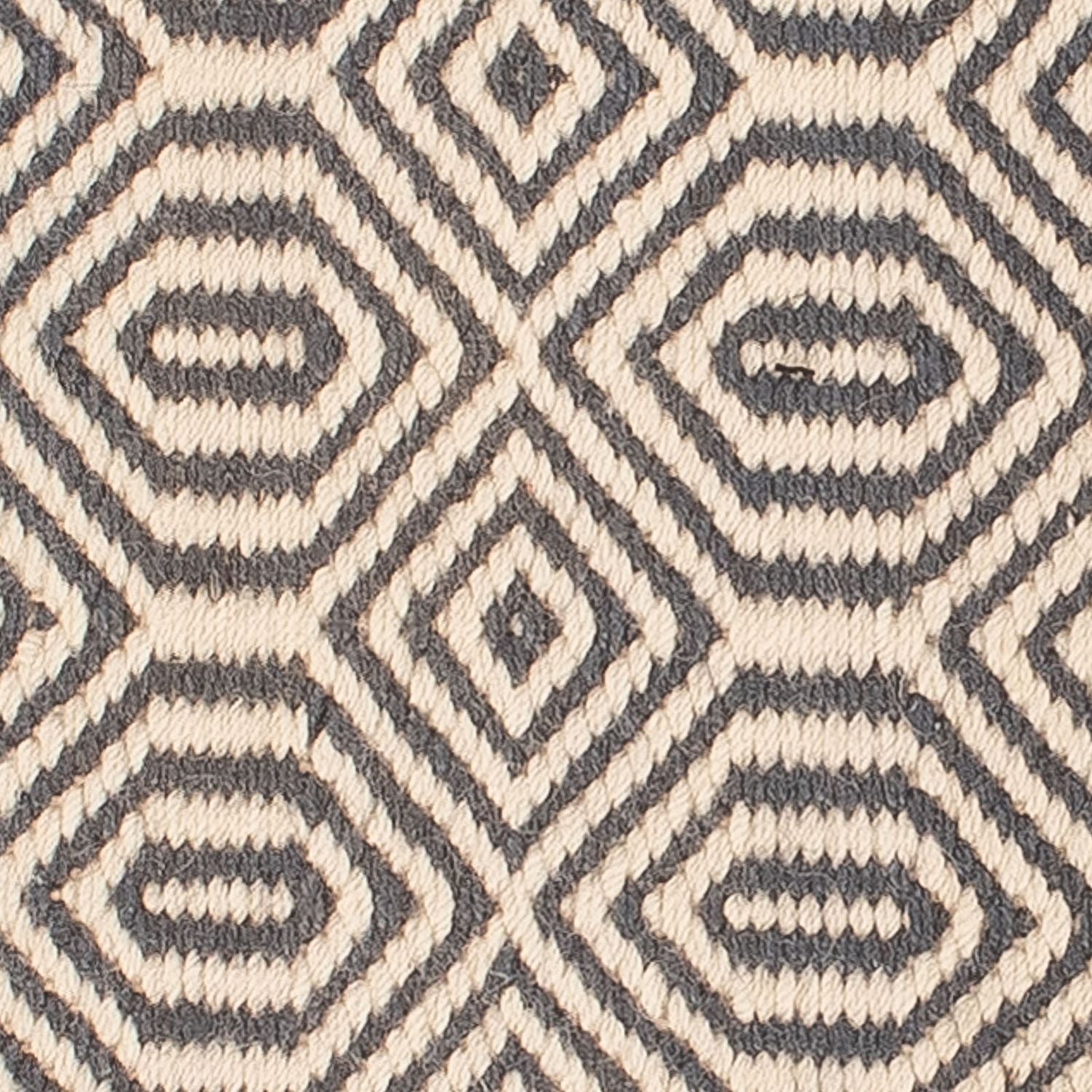 Tappeto Kelim - Tendenza quadrato  - 47 x 44 cm - multicolore