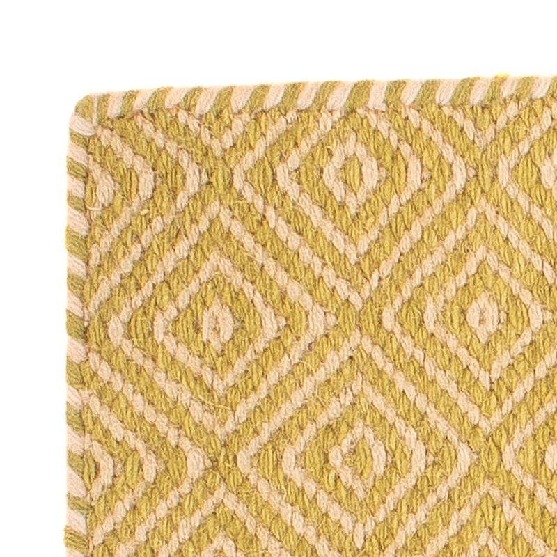 Tappeto Kelim - Tendenza quadrato  - 47 x 43 cm - oro