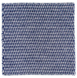 Tappeto Kelim - Tendenza quadrato  - 63 x 62 cm - blu scuro