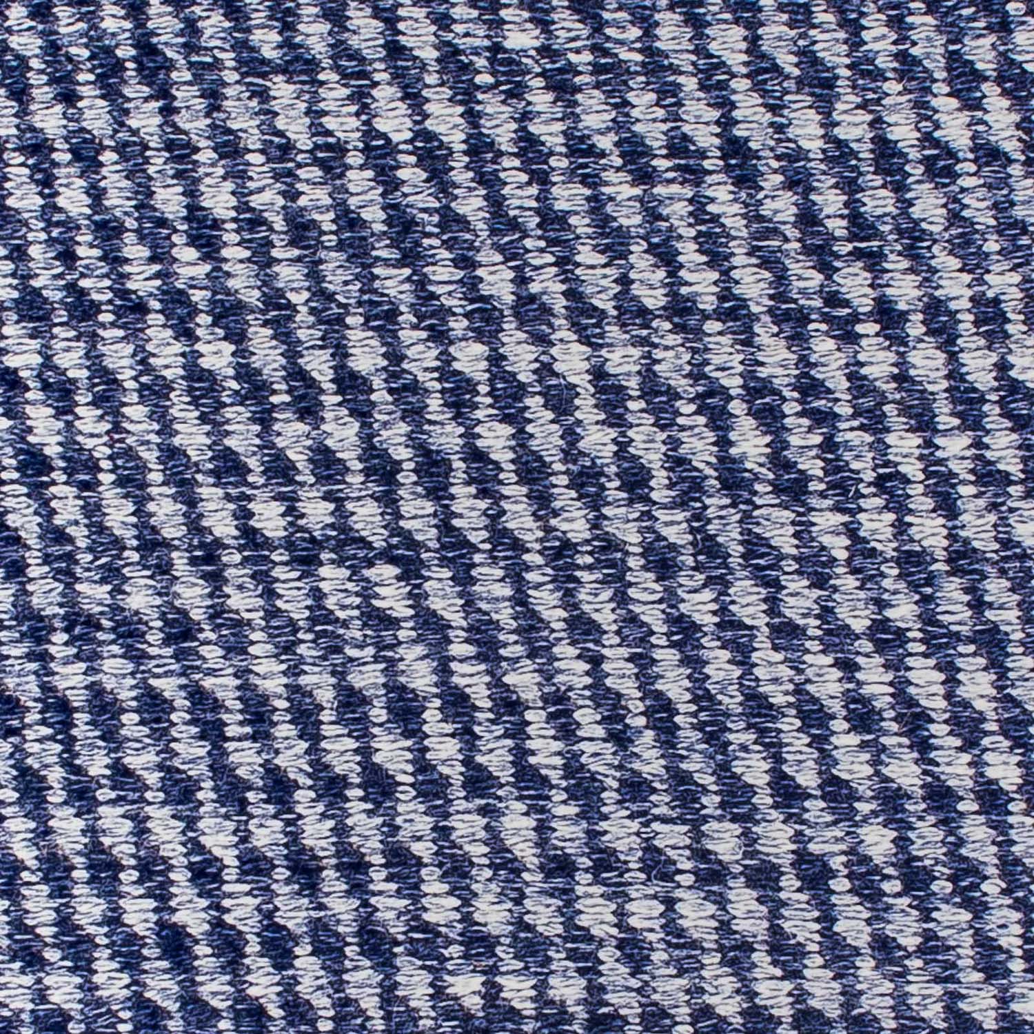 Tappeto Kelim - Tendenza quadrato  - 63 x 62 cm - blu scuro