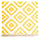 Kilim moderno Tappeto 80x72cm - Tappeto di lana