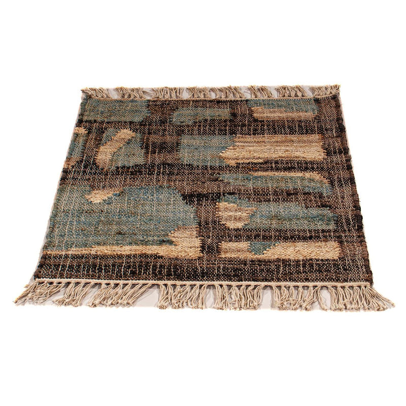 Tappeto Kelim - Tendenza quadrato  - 60 x 60 cm - multicolore