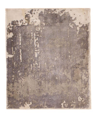 Tappeto in viscosa quadrato  - 62 x 58 cm - multicolore