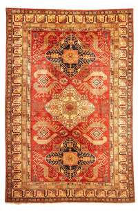 Tappeto Ziegler - Kazak - 296 x 202 cm - rosso