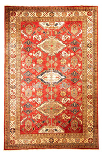 Tappeto Ziegler - Kazak - 238 x 197 cm - rosso
