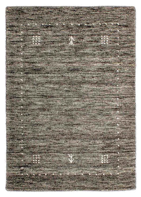 Tappeto Gabbeh - Loribaft Indus - 95 x 63 cm - grigio