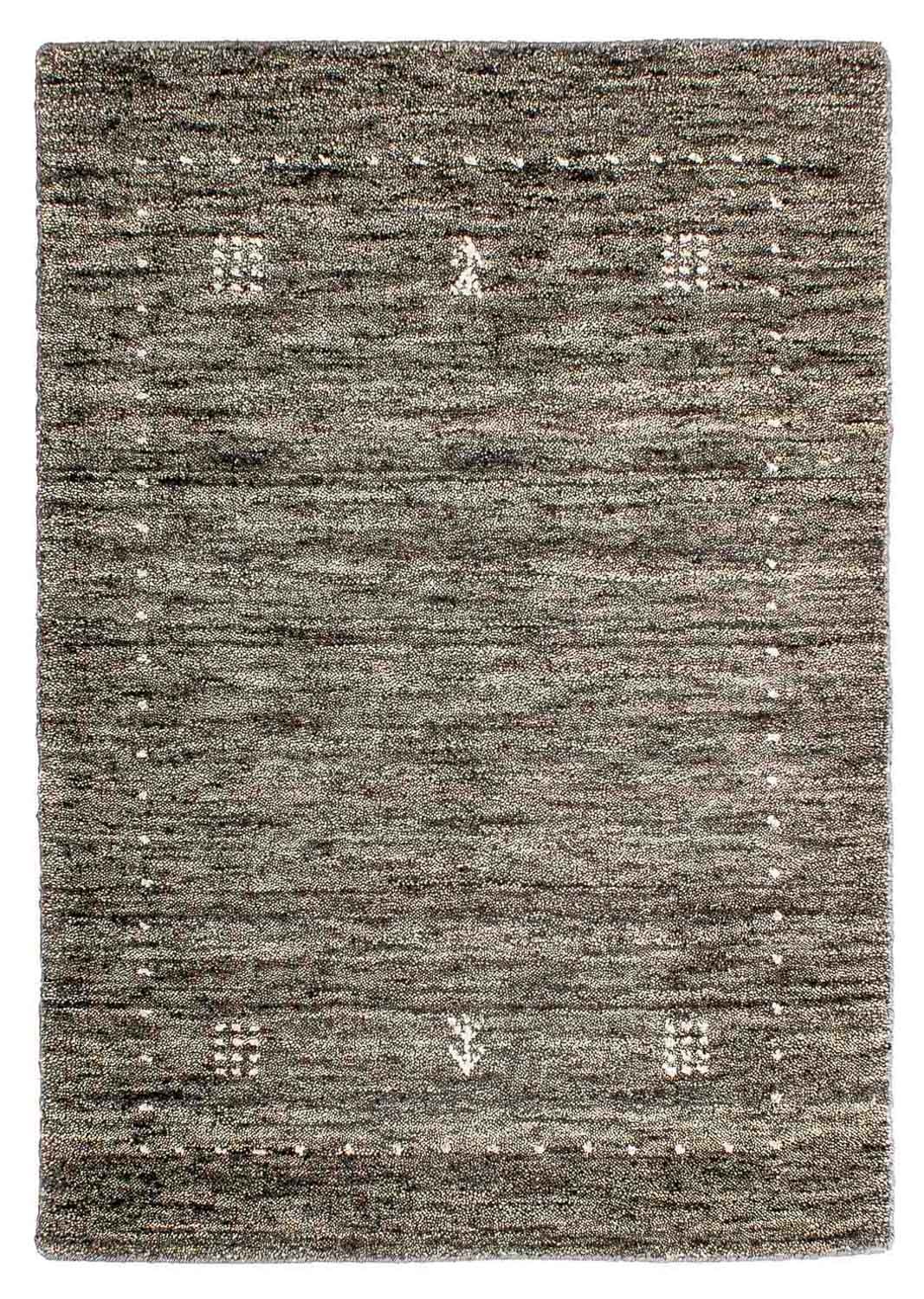 Tappeto Gabbeh - Loribaft Indus - 95 x 63 cm - grigio