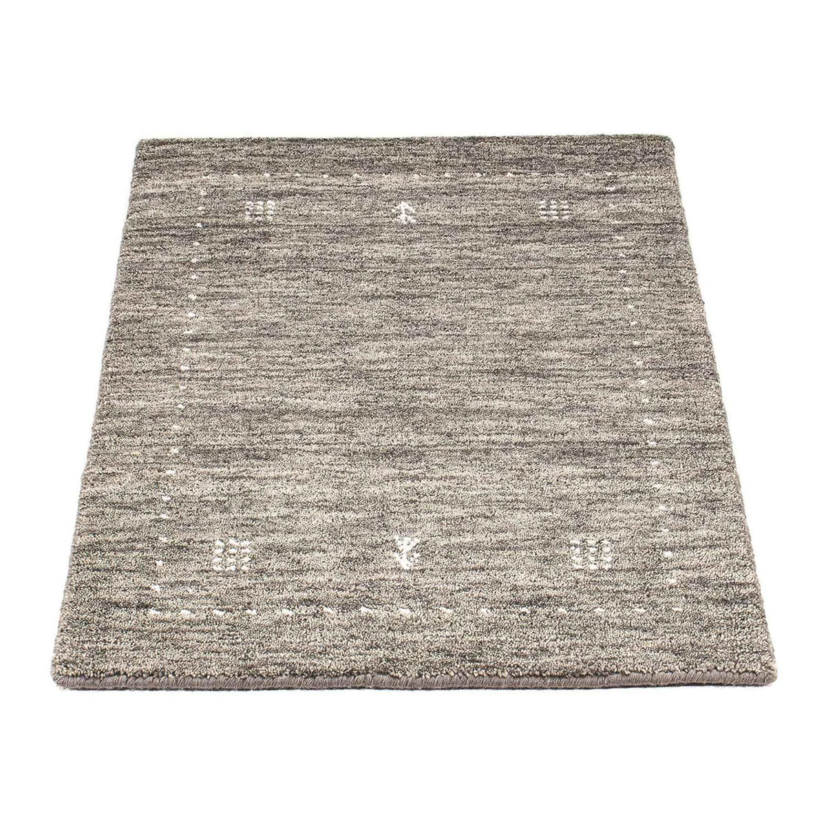 Tappeto Gabbeh - Loribaft Indus - 95 x 63 cm - grigio