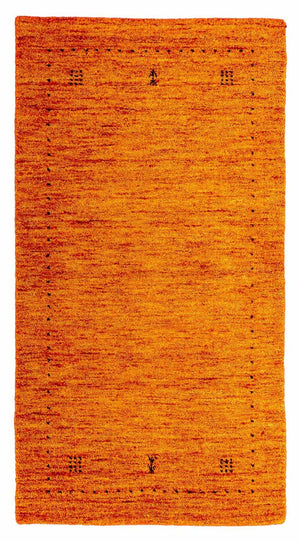 Tappeto Gabbeh - Loribaft Indus - 133 x 70 cm - arancione