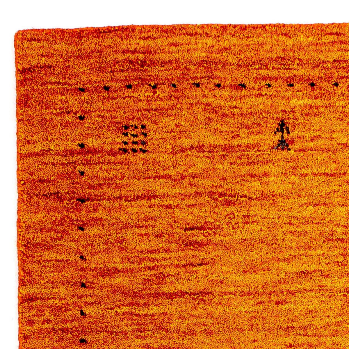 Tappeto Gabbeh - Loribaft Indus - 133 x 70 cm - arancione