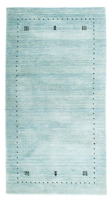 Tappeto Gabbeh - Loribaft Indus - 140 x 70 cm - blu chiaro