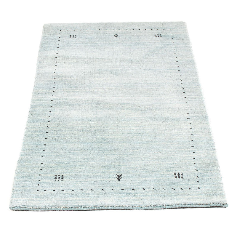 Tappeto Gabbeh - Loribaft Indus - 140 x 70 cm - blu chiaro
