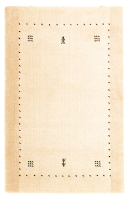 Tappeto Gabbeh - Loribaft Indus - 93 x 63 cm - beige