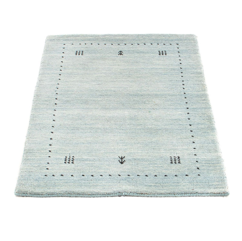 Tappeto Gabbeh - Loribaft Indus - 95 x 65 cm - blu chiaro