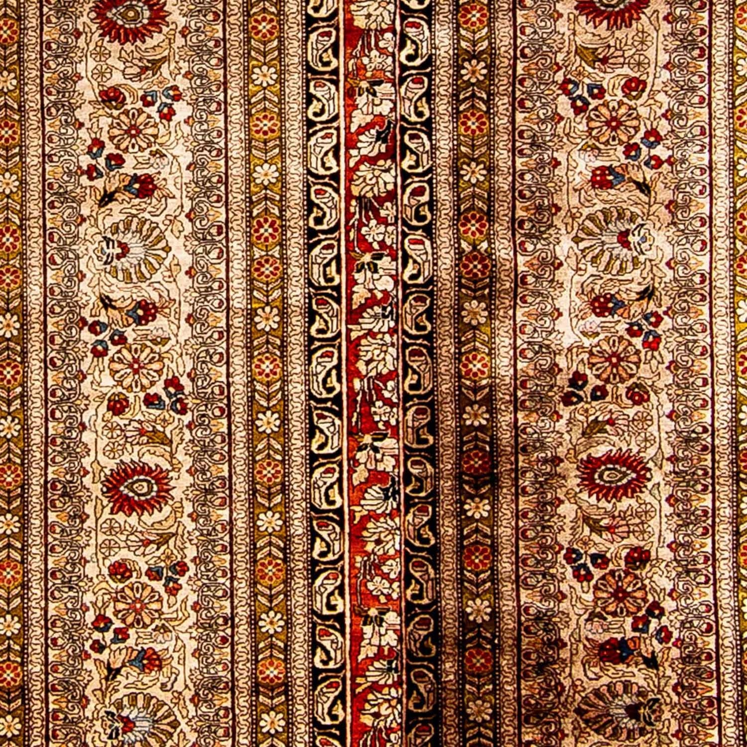 Tappeto corsia Tappeto di seta - seta cinese - 272 x 71 cm - rosso